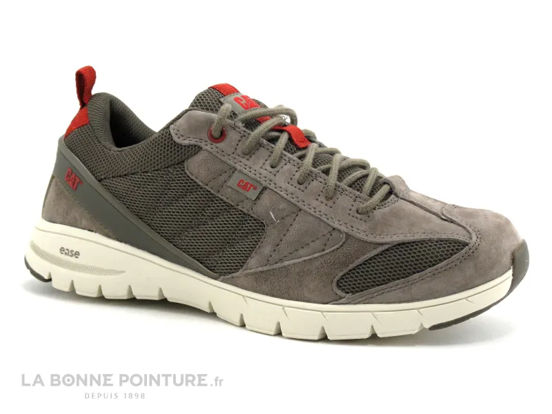 Achat chaussures Caterpillar Homme Basket, vente CAT Mythos P721113 Grey - Basket ville beige Homme