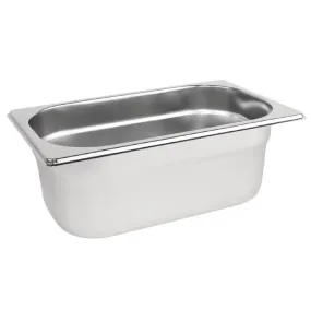 BAC GASTRORME EN INOX 1/6
