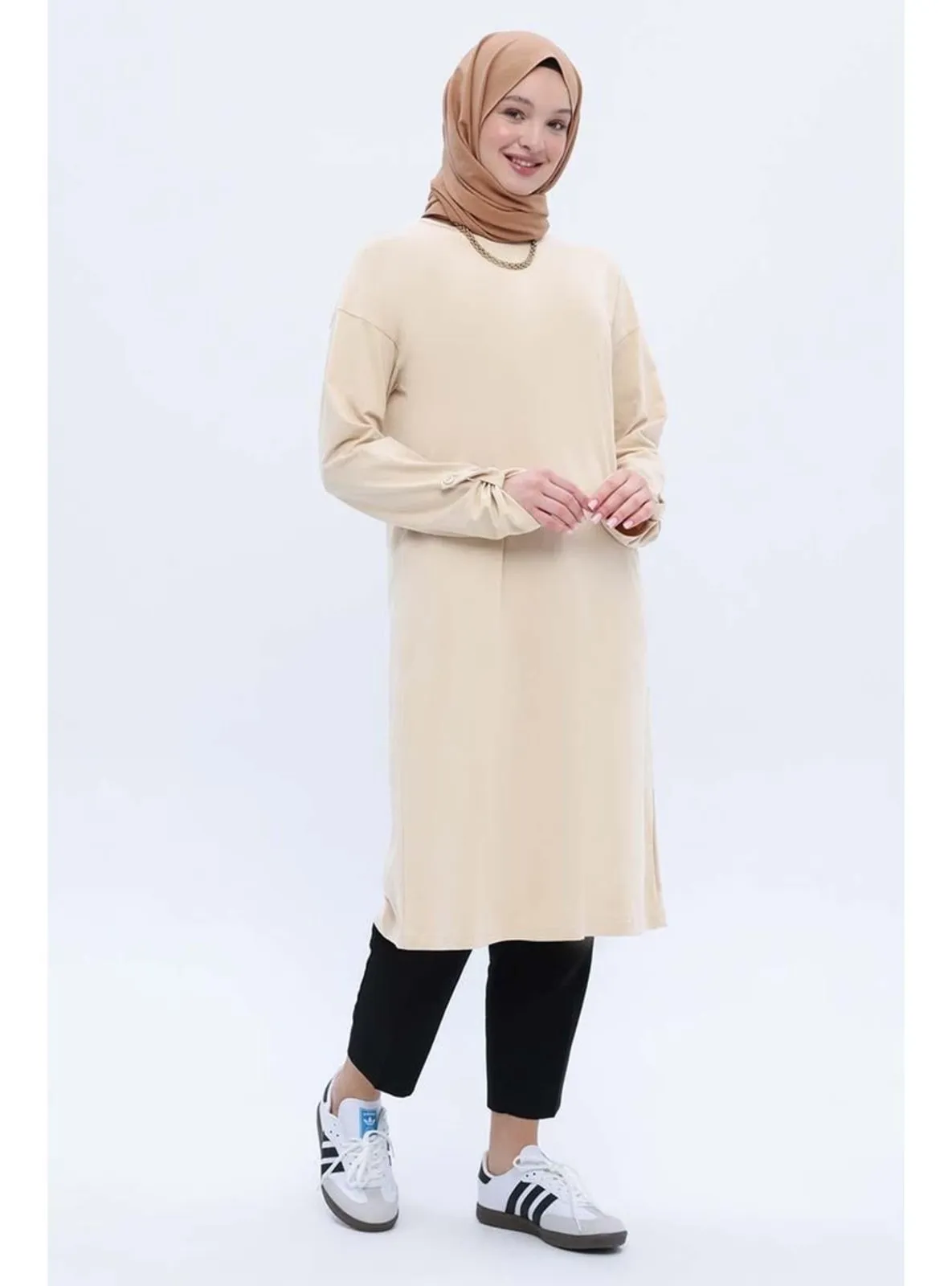 Beige - Tunic