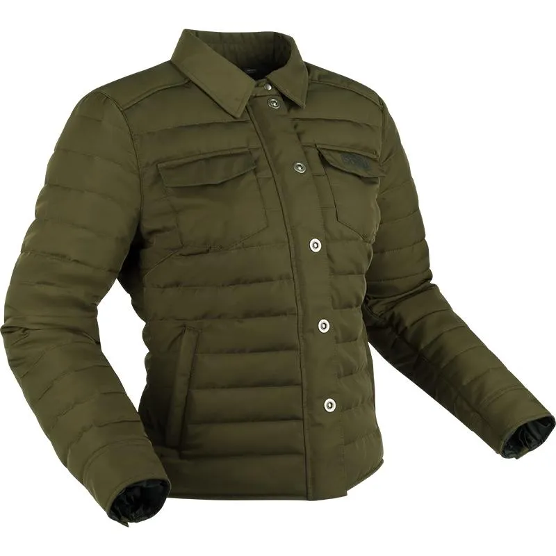 Blouson NESS LADY SEGURA kaki - MAXXESS.FR, Blouson moto textile