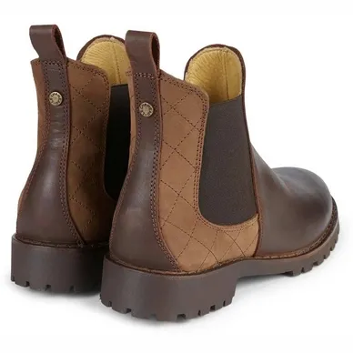 Bottes Le Chameau Women Jameson Chelsea Leather Caramel