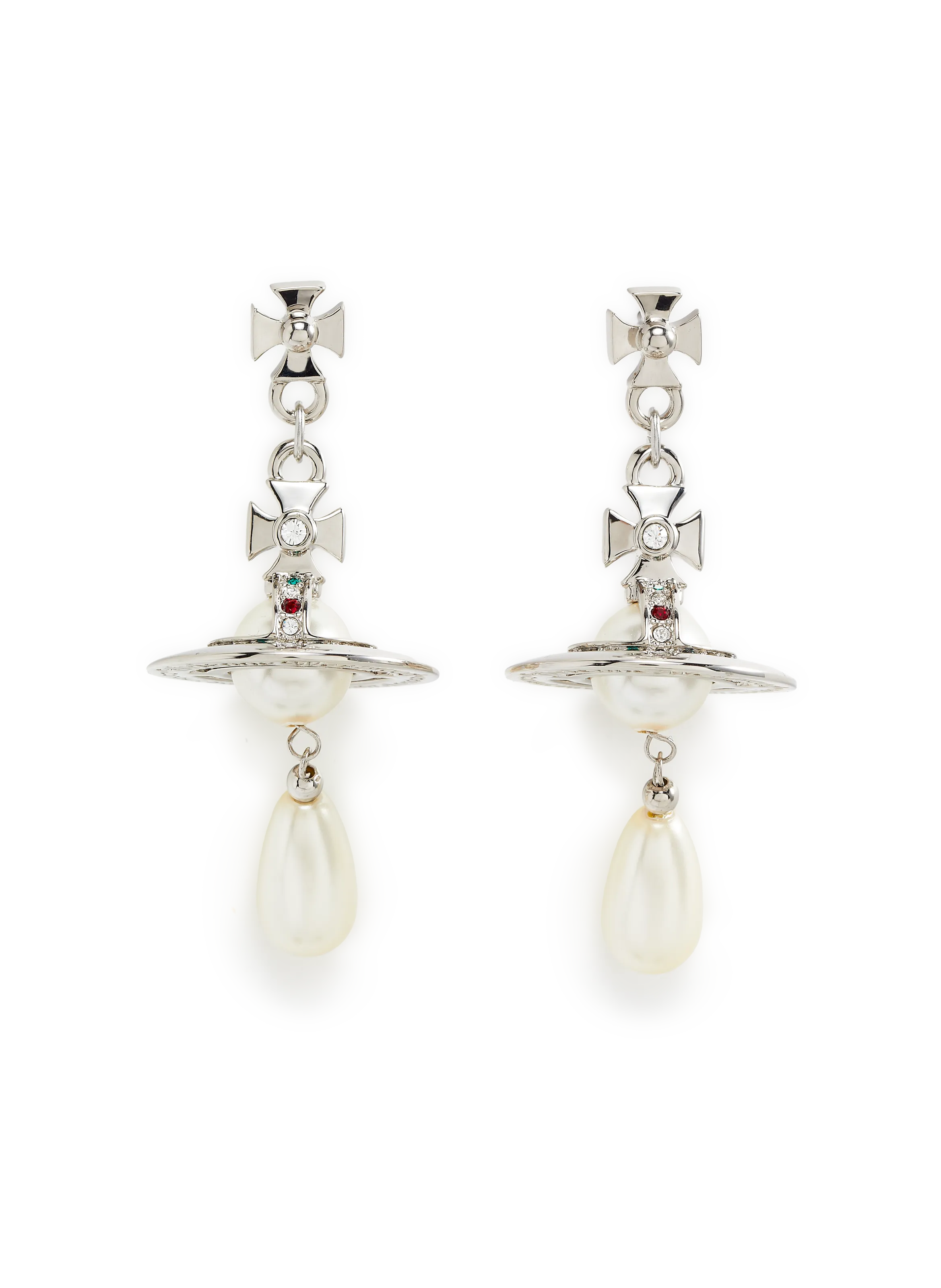 BOUCLES D'OREILLE PLATINUIM - VIVIENNE WESTWOOD pour FEMME | Printemps