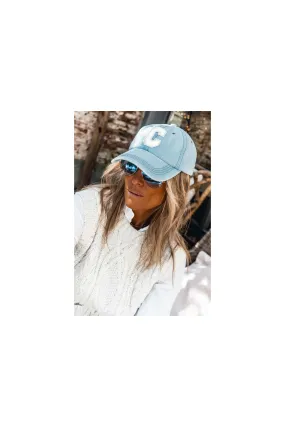 Casquette C used denim