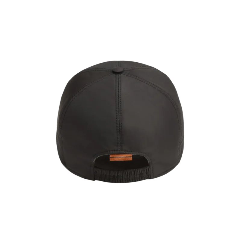 Casquette de baseball Zephyr tissu technique nylon noir