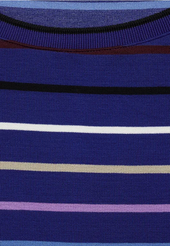 CECIL T-shirt avec motif à rayures 