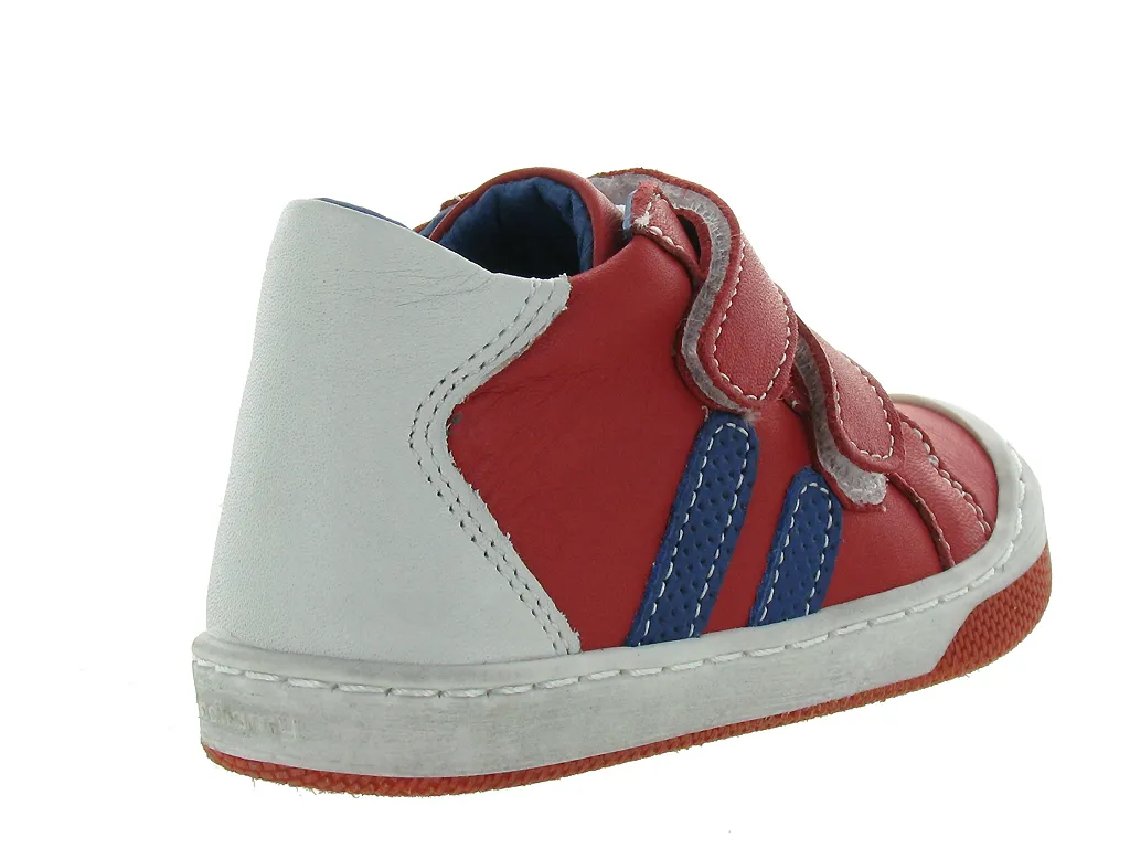 chaussures bebe du 18 au 27 -  - bebe garcon - Cuir - Rouge - Bellamy
