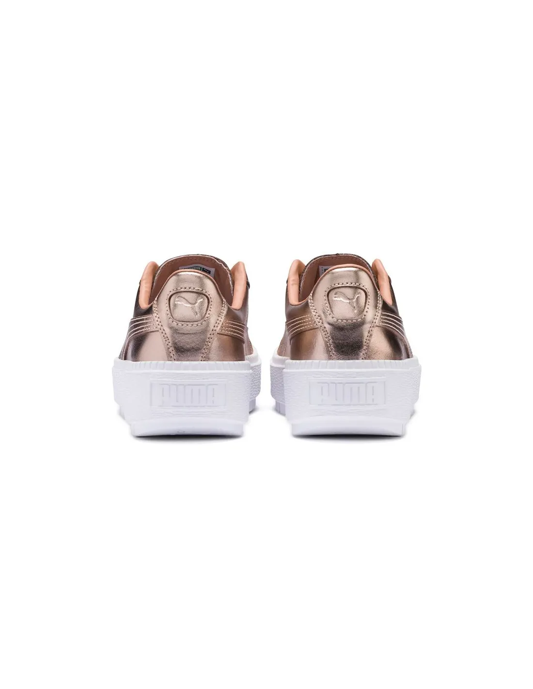 Chaussures Puma Sportswear Basket Platform Trace Luxe pour Femmes