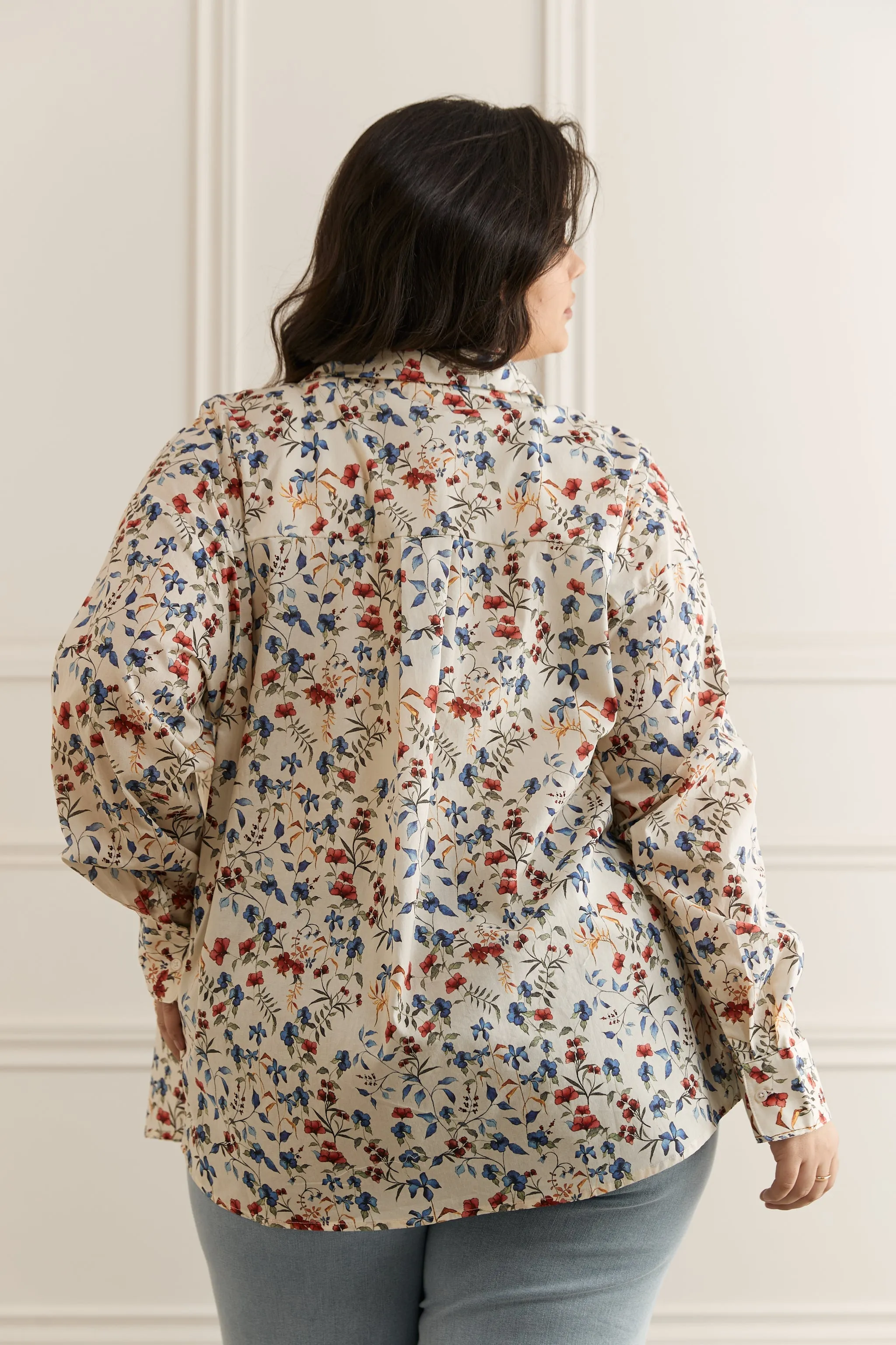 Chemise droite imprimée - 4059 (Seconde Main)