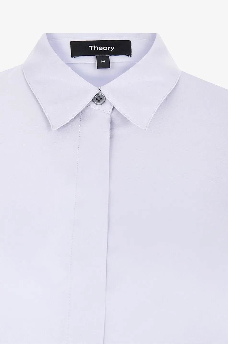 Chemise à manches longues en soie