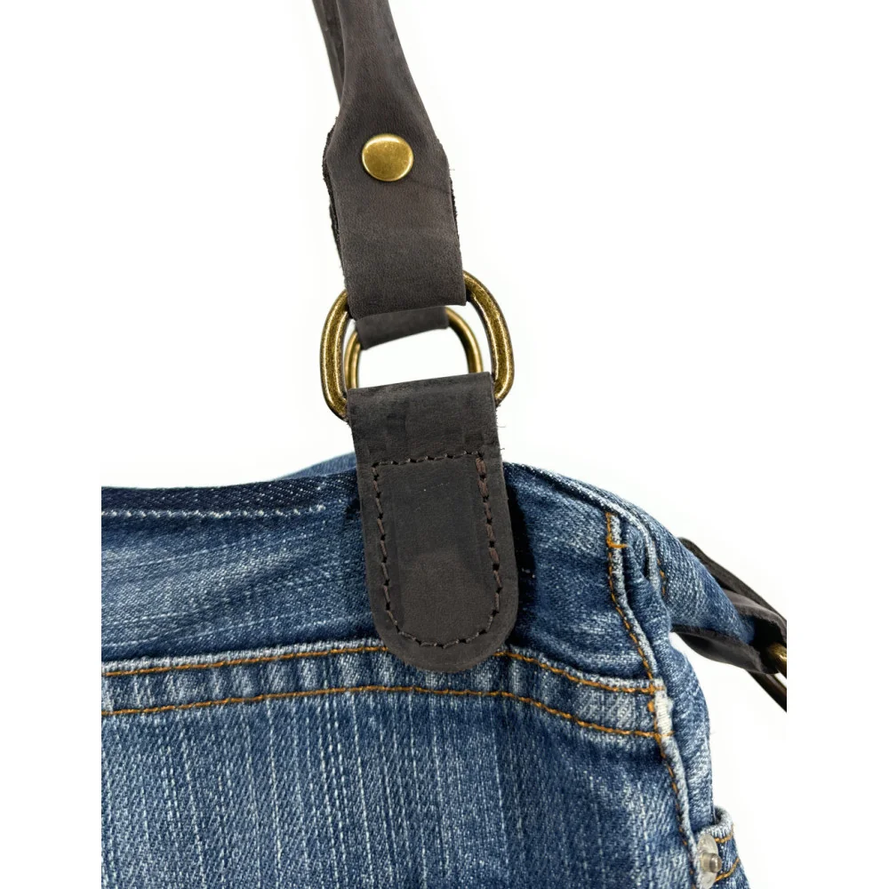 Collection OH MY BAG | Sac besace en toile et cuir BESACE U.S DENIM