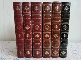 Collection six anciens livres de Victor Hugo