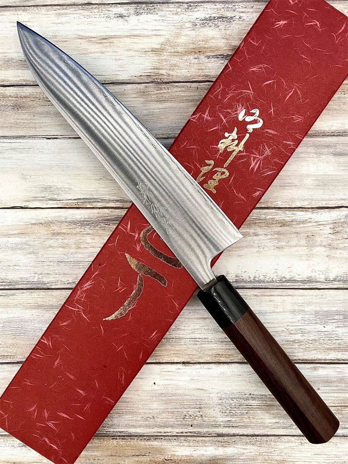 Couteau Japonais Yoshihiro Gyuto Aogami Super 21 cm 