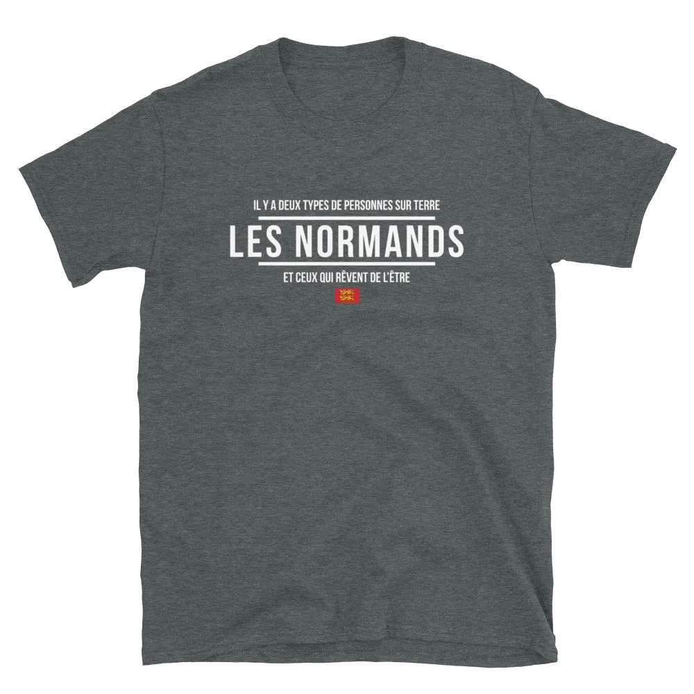 Deux types de personnes - Les Normands - T-shirt Standard