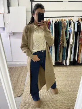 Gilet Long Femme Tendance en Maille – Mode Automne-Hiver | KataParis