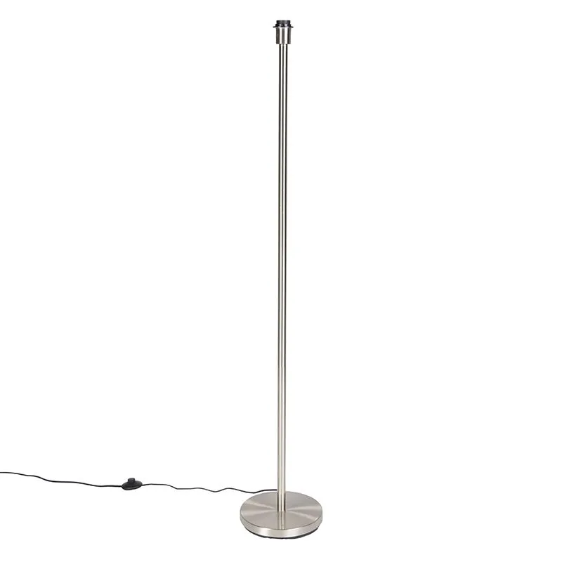 Lampadaire moderne en acier sans abat-jour - Simplo