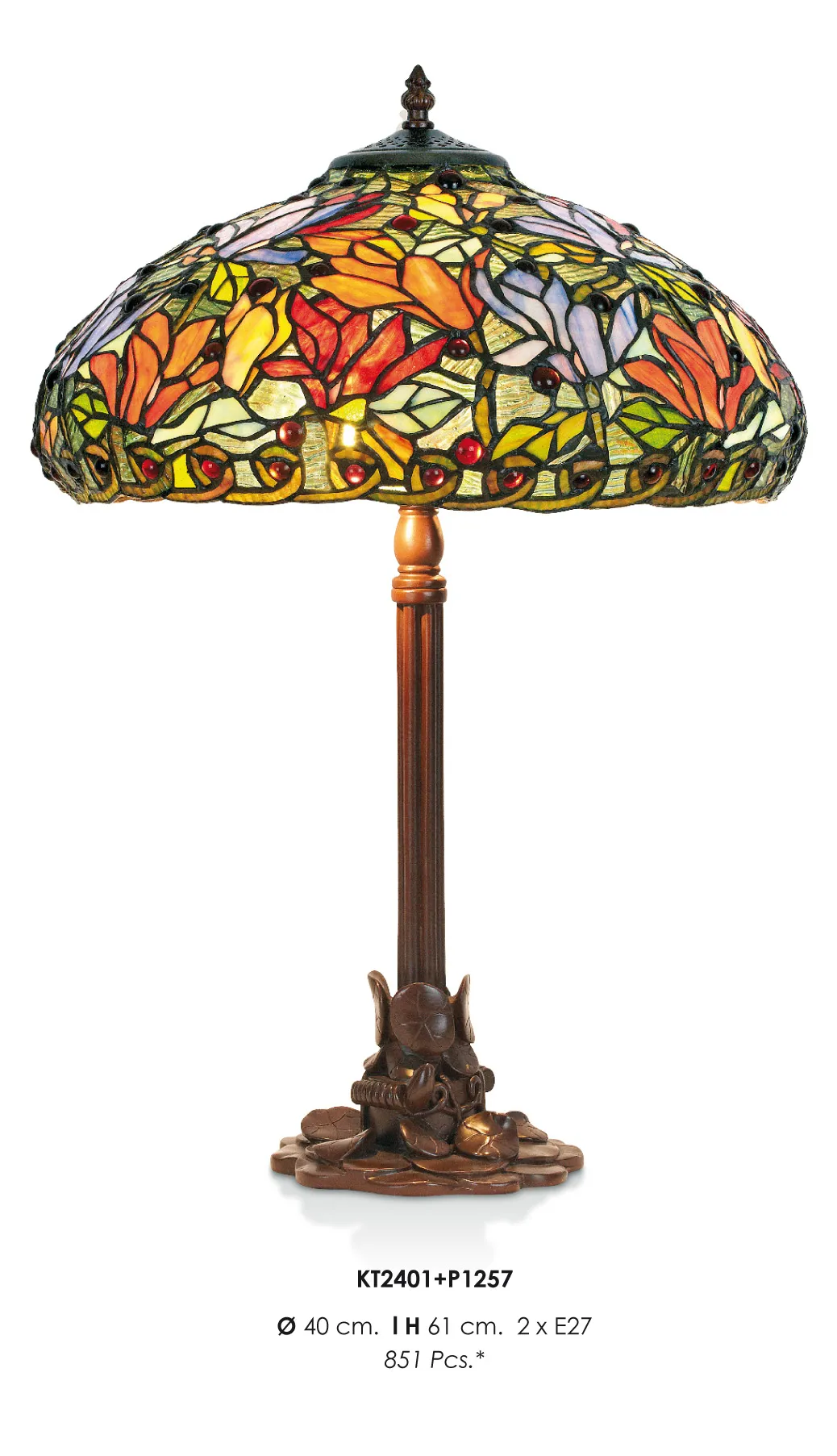 Lampe Tiffany KT2401+P1257