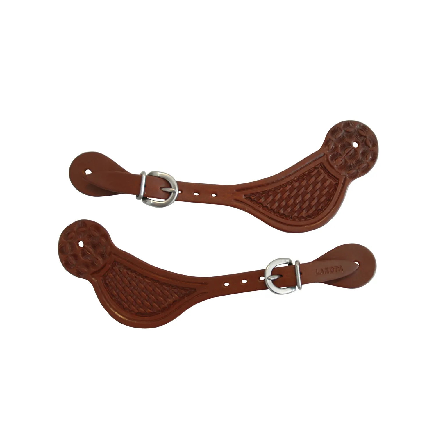 Lanières Eperons Western Lakota motif Basket | Horse Liberty