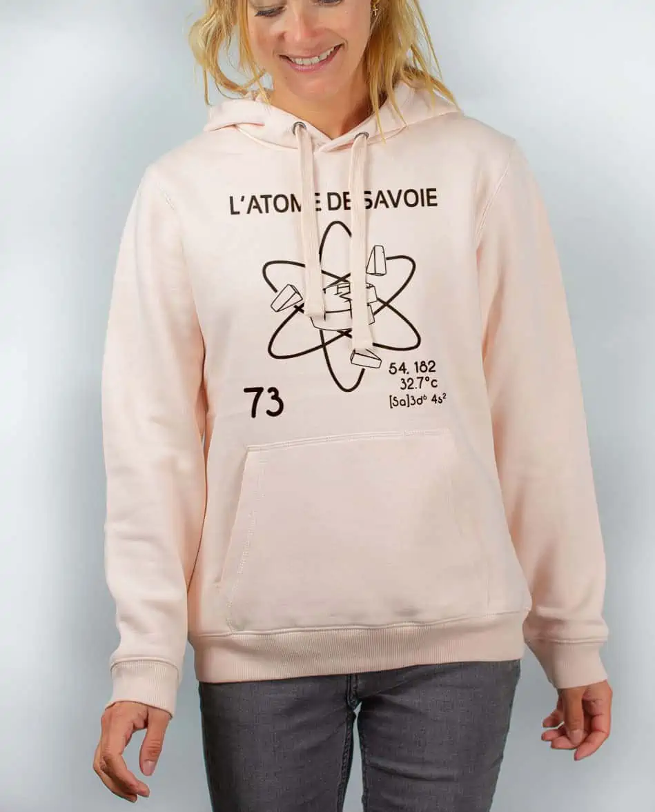 Les Savoyards - Sweat femme : L'atome de Savoie 73 & 74