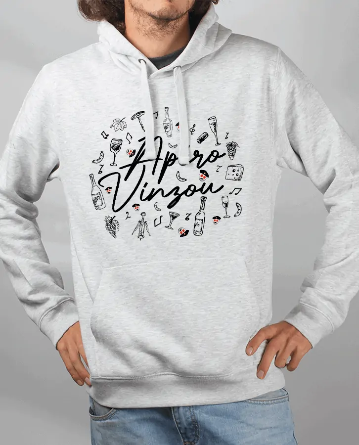 Les Savoyards - SWEAT HOMME : APERO VINZOU