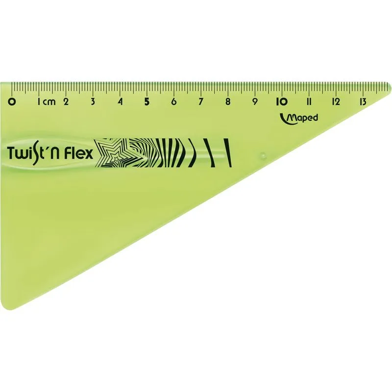 Maped Twist'n Flex - Équerre flexible 15 cm - 60°