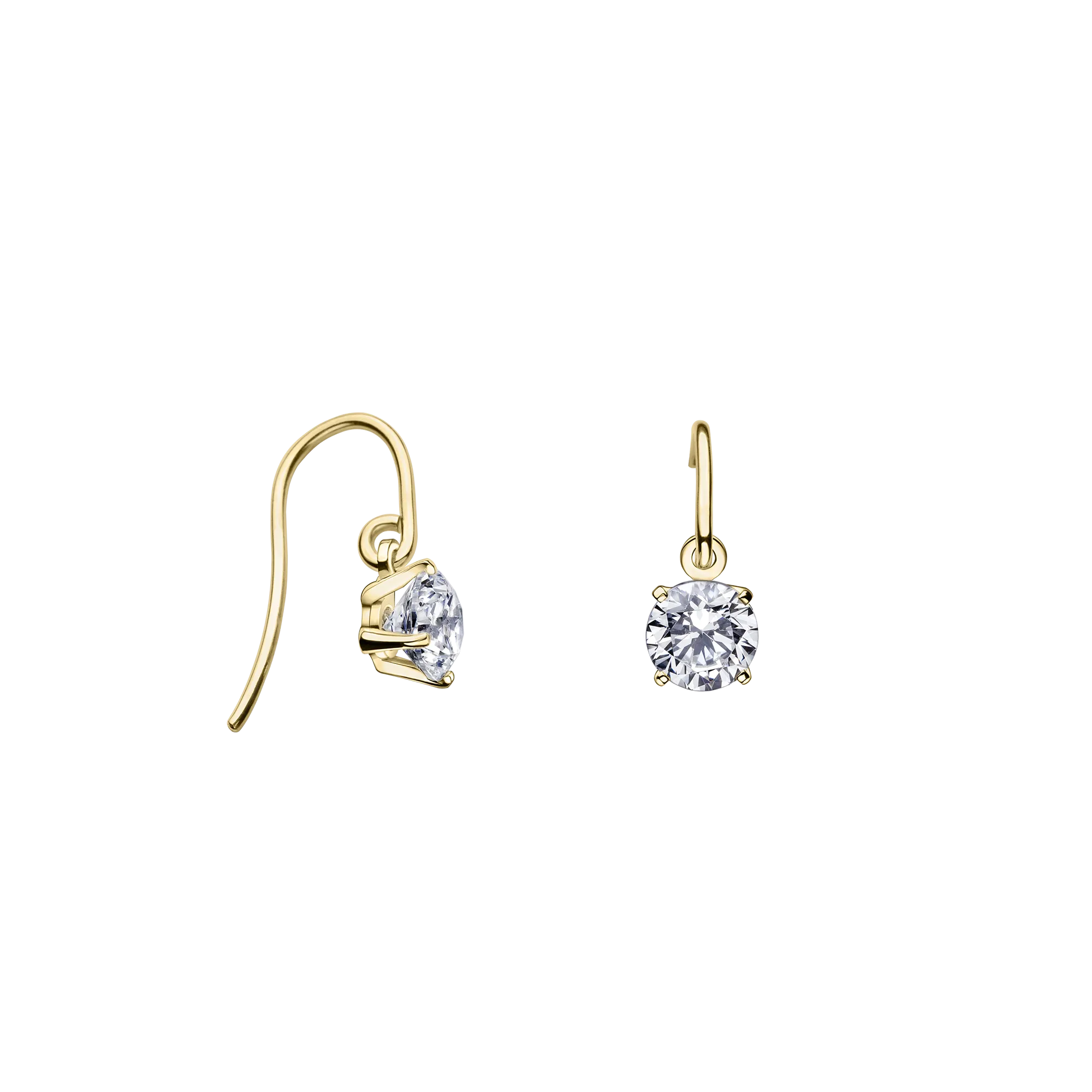 Mauboussin Boucles d'oreilles Dormeuse d'Amour, or et diamants
