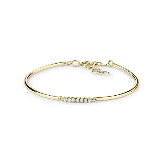 Mauboussin Bracelet Trois grains d'amour Or jaune, diamants
