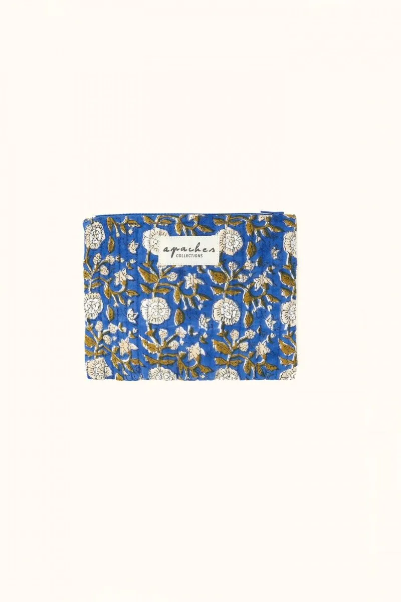 Mini Pochette Mana Soleil Bleu Klein (dispo vers le 30/06)