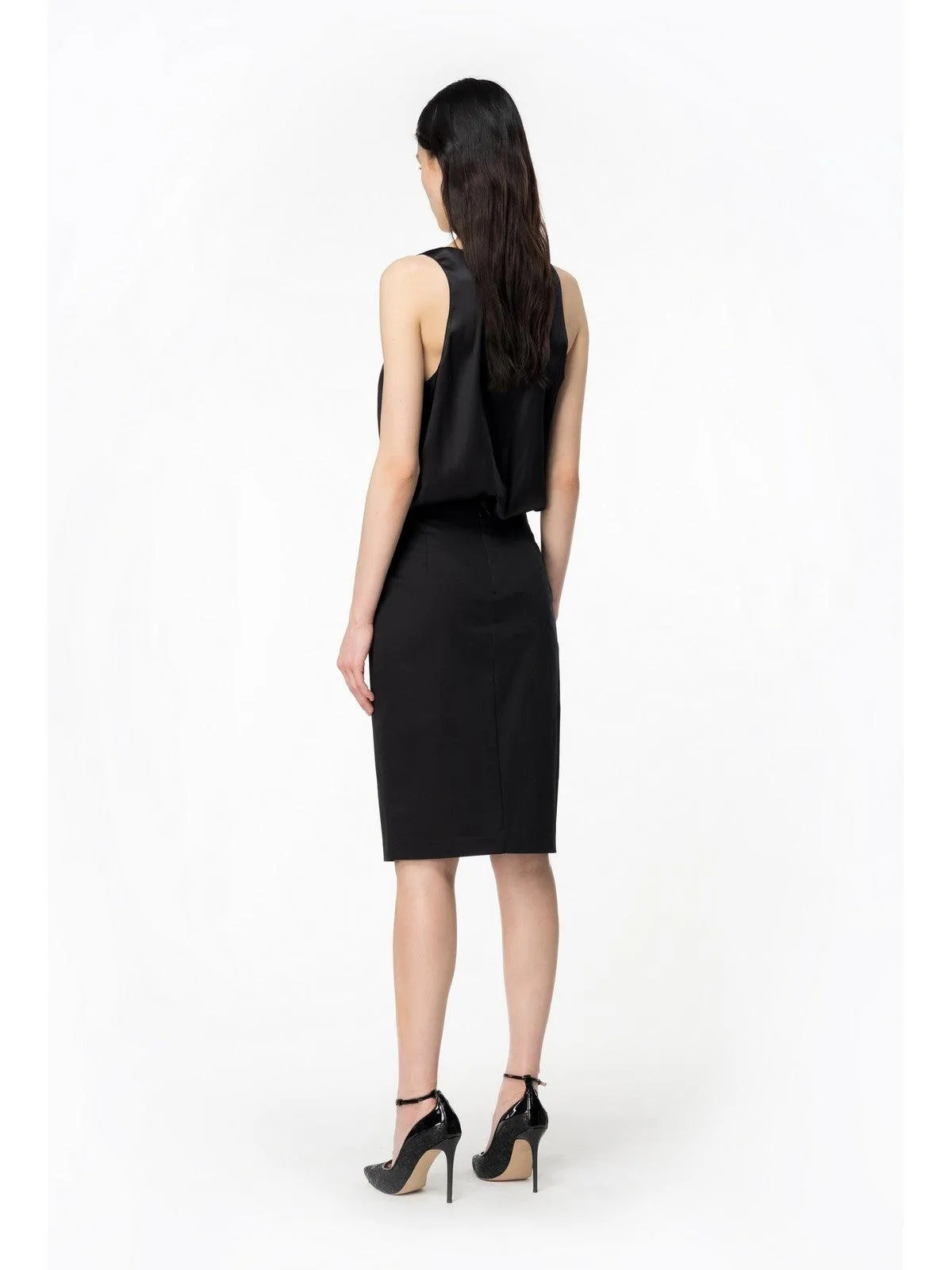 PINKO Jupe Femme Eurito 103081-A1L2 Z99 Noir