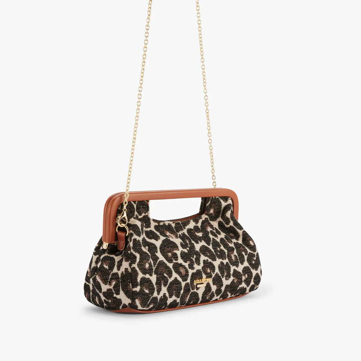 Pochette imprimé léopard Oize