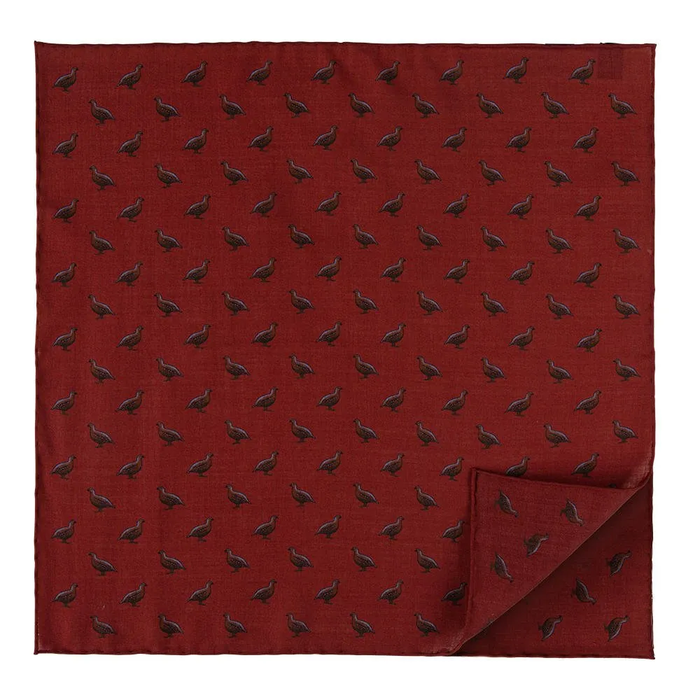 Pochette »Caille petit«, 43 x 43 cm