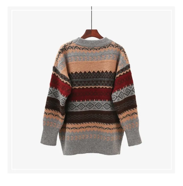 Pull vintage retro femme • Vintage Univers