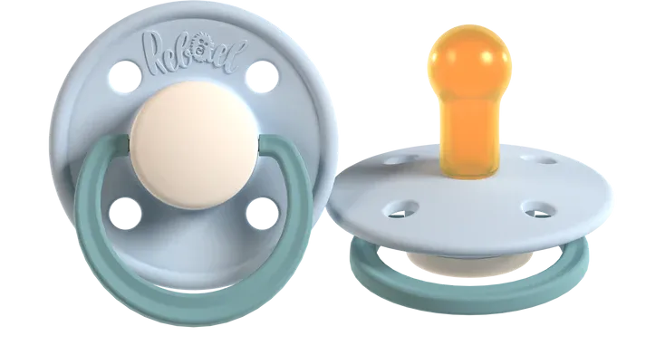 Rebael - Duo de suces en caoutchouc naturel,  bleu et océan