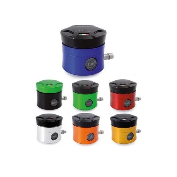 Réservoir de liquide de frein Accossato CNC 25 cm3 avec sortie verticale - suppo