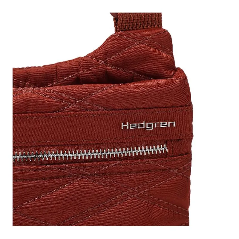 Sac bandoulière Faith Hedgren 24,5 cm New Quilt Brandy Brown - Marron