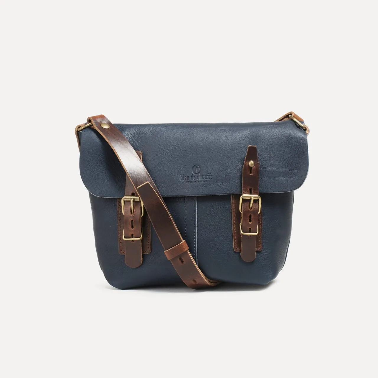 Sac besace Louis - Bleu Marin - Bleu de Chauffe - Marques de France