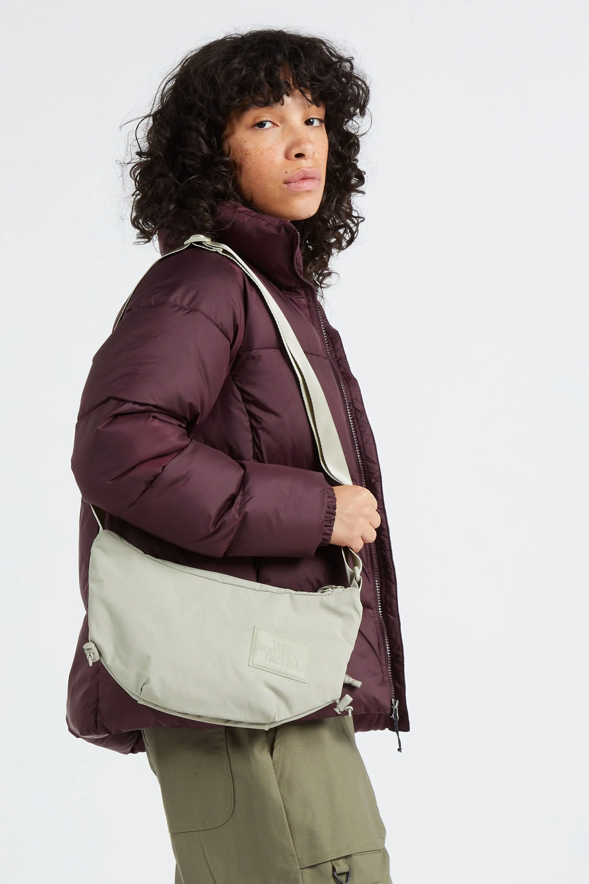 Sac à Bandoulière Kaki The North Face - Femme | Citadium