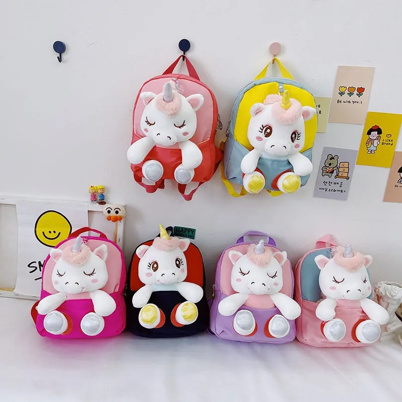 Sac à dos Peluche Licorne