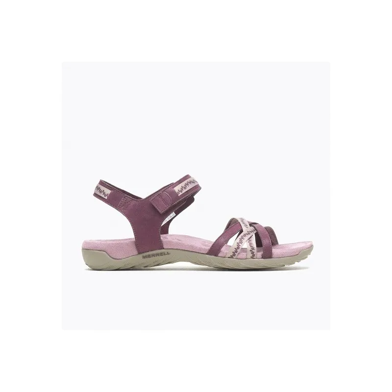Sandales femme Terran 3 Cush Cross Burgundy Merrell