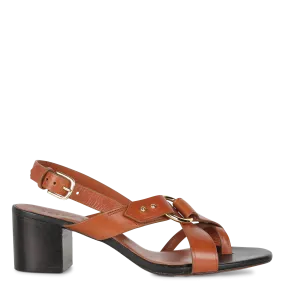 SANDALES HAUTES EN CUIR FLORENTINE - SOEUR pour FEMME | Printemps