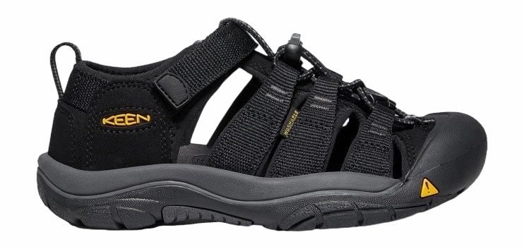 Sandales Keen Kids Newport H2 Black Keen Yellow