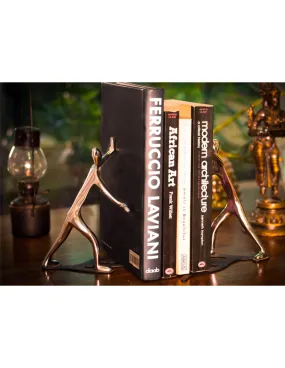 Serre-livres design et original en laiton recycle id - mukul goyal