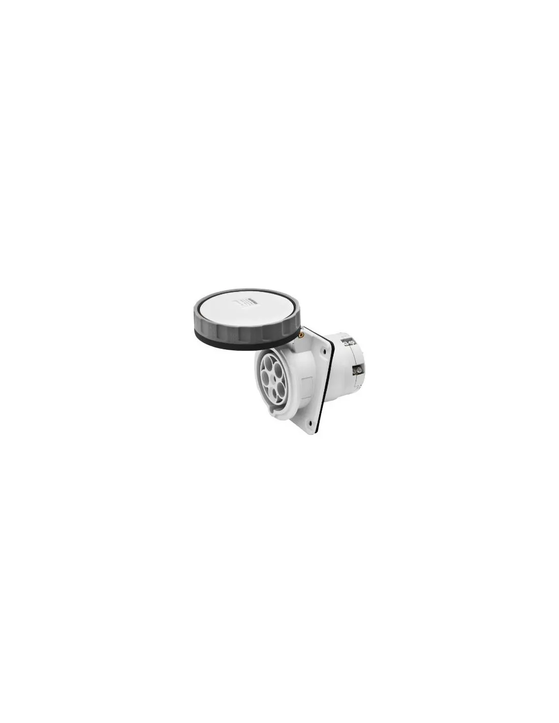 SOCLE PC 10° HP IP67 3P+T 63A 500V 7H GEWISS GW63255H