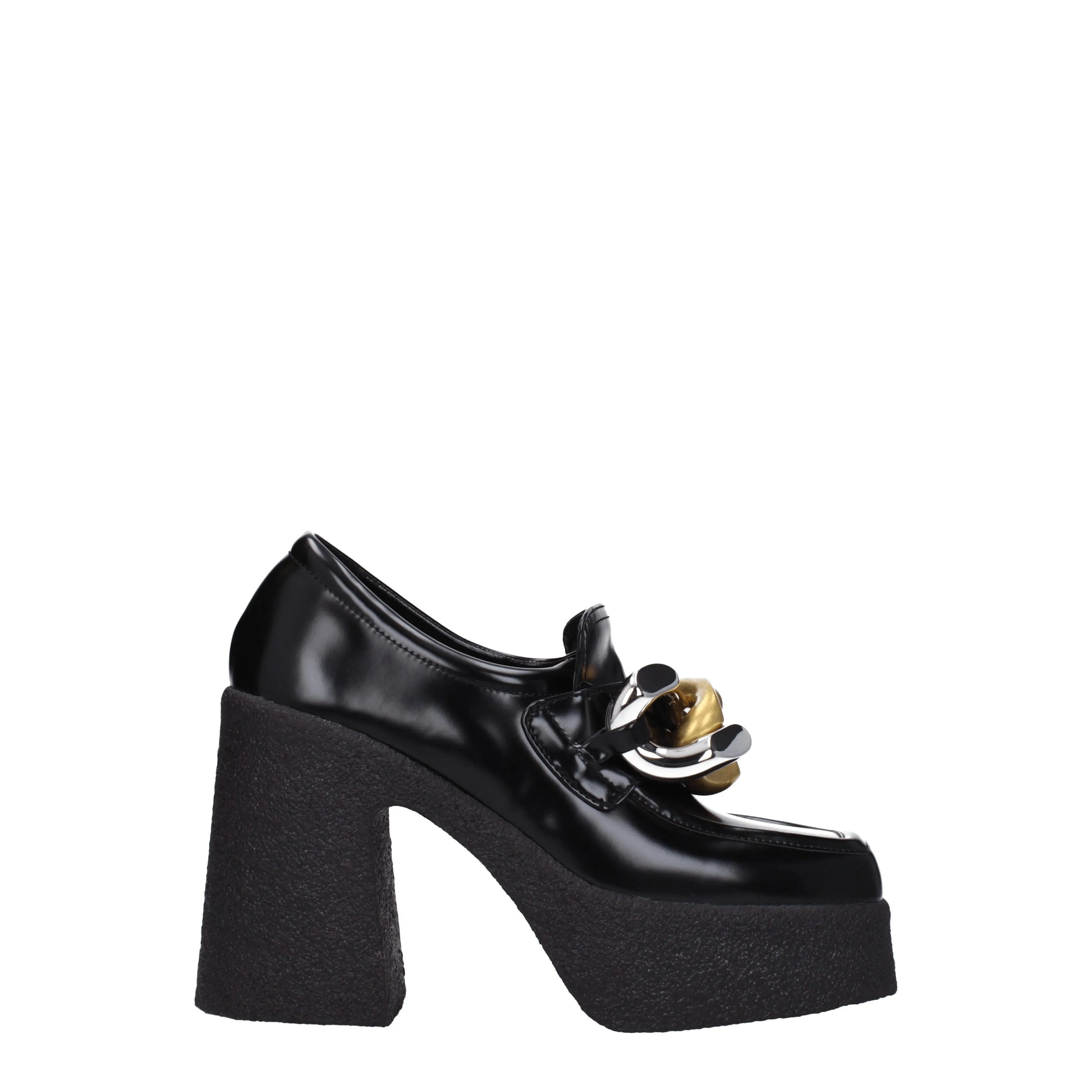 Stella McCartney Women 's Décolleté noir en cuir eco