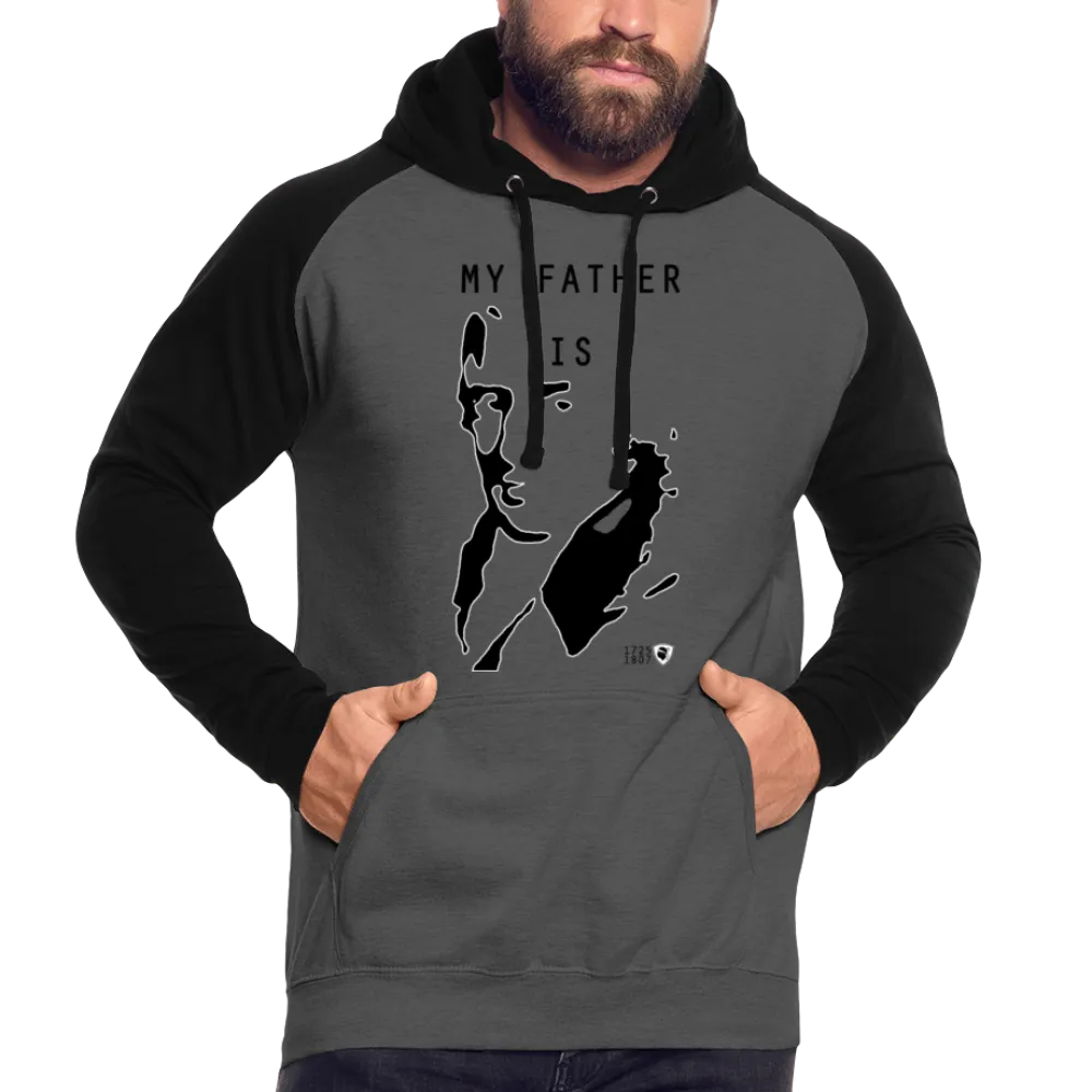 Sweat-shirt baseball My Father is Paoli