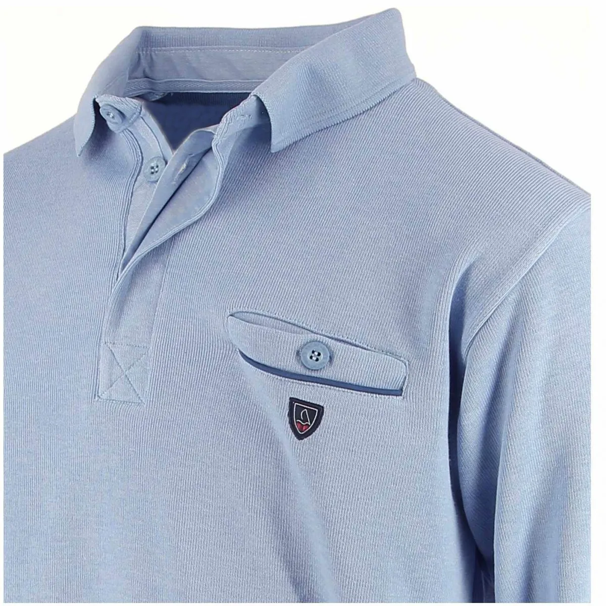 SWEAT Yacht collection Win's nautique bleu ciel - Matière-noble 39,90€