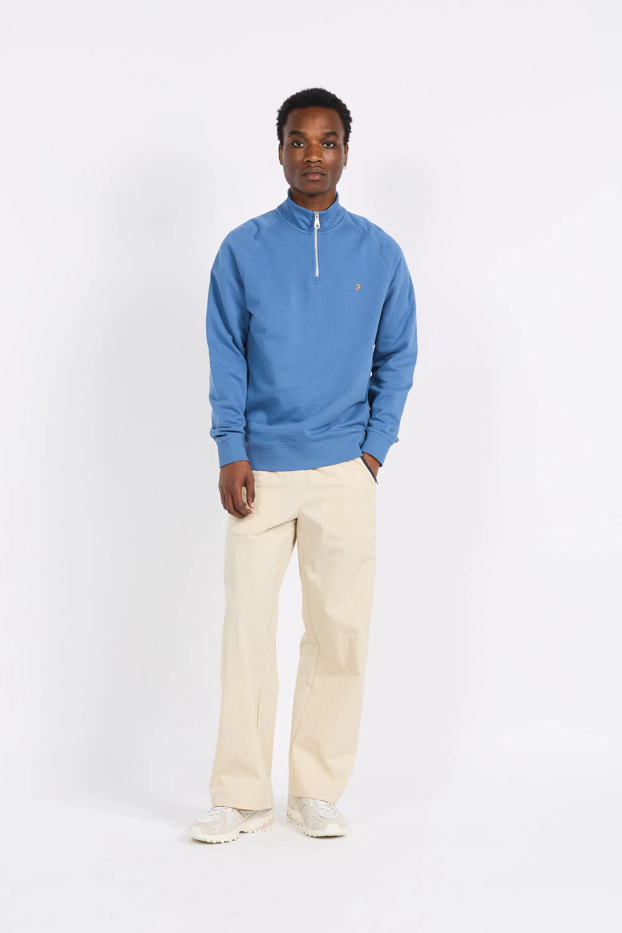 Sweat Zippé Bleu Farah - Homme | Citadium
