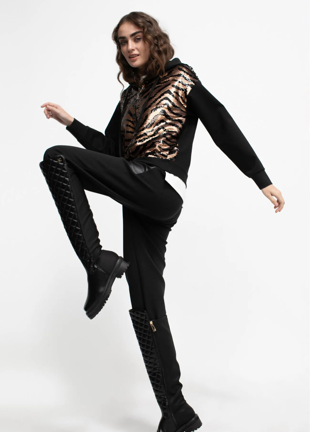 Sweat à paillettes