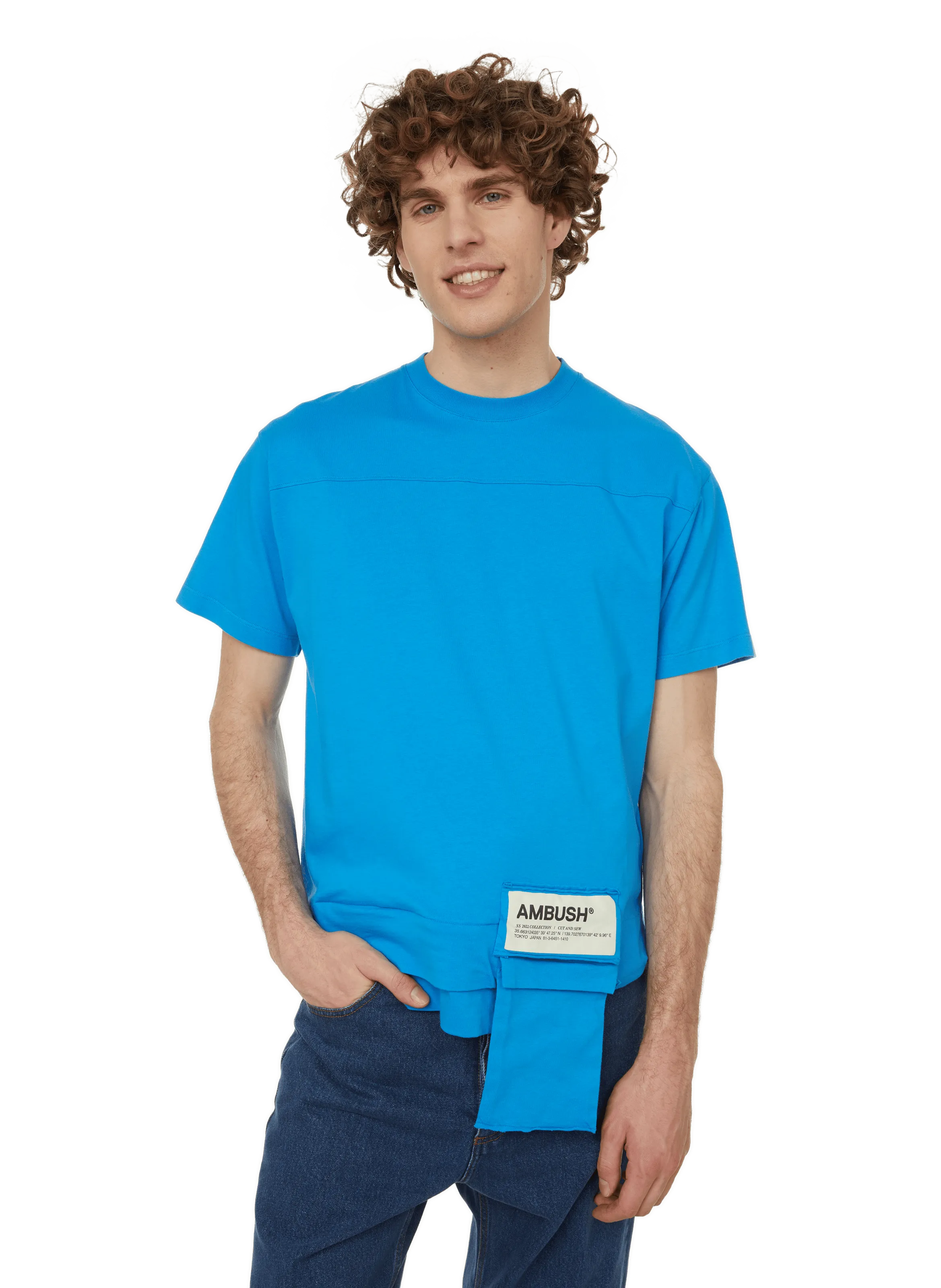T-SHIRT EN COTON - AMBUSH pour HOMME | Printemps