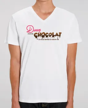 T-shirt homme Donnez moi du chocolat !! par tunetoo