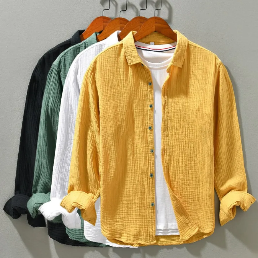 Tristan |  Chemise manche longue pour hommes  | légante